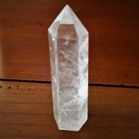 Pointe de cristal de roche - 5 cm